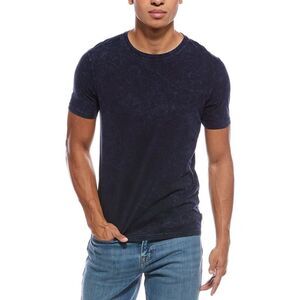 John Varvatos Mens Enzo T-Shirt, Blue